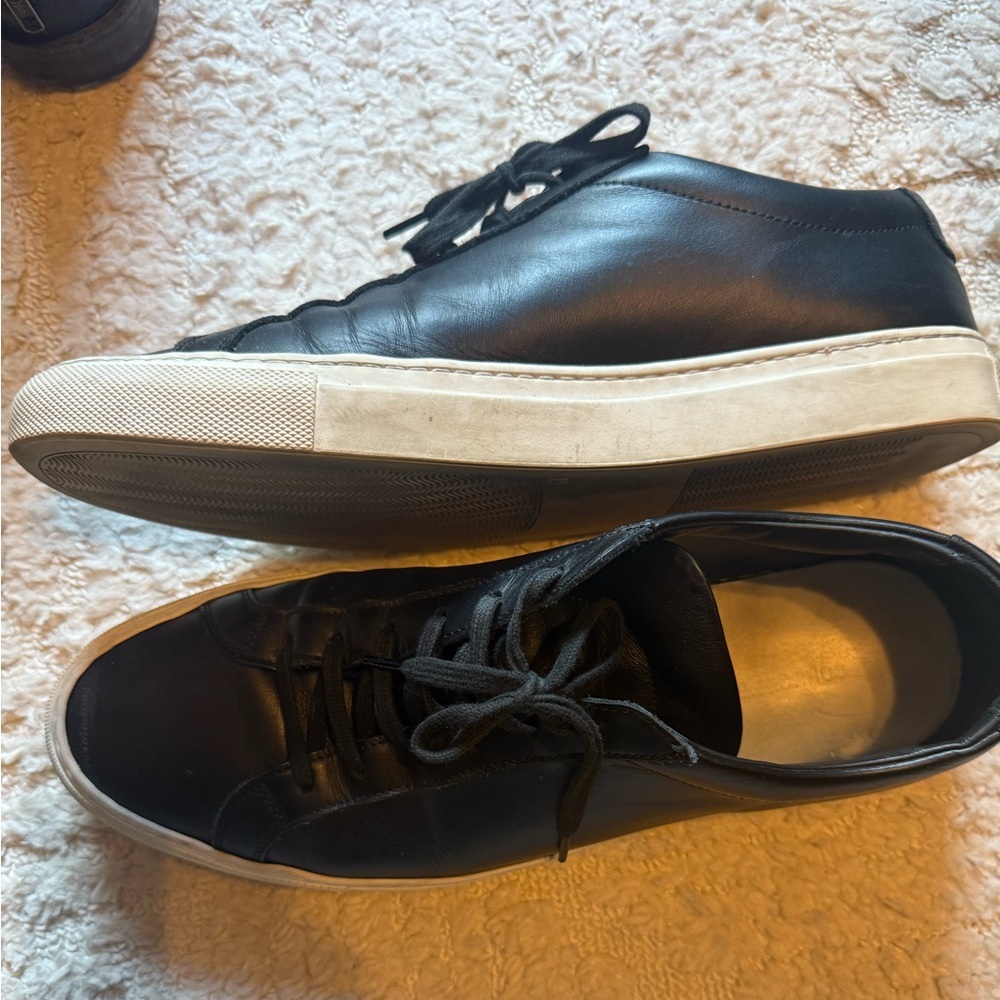 Men’s black leather common projects Achilles size 43 - Picture 2 of 6